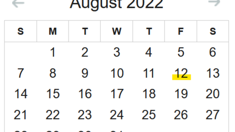 Calendar